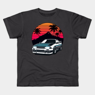 JDM car Japanese Retro Car Racing Drifting Legend Tuning Kids T-Shirt